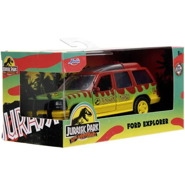 Jurassic World 1993 Ford Explorer 1/32 автомобилен модел - Simba Toys изображение 1