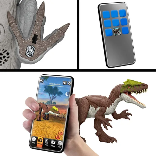 Jurassic World: Възраждане Frenzy pack Archaeornithomimus динозавър фигура - Mattel изображение 3