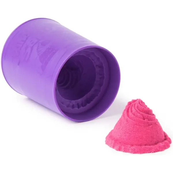 Kinetic Sand: Кутия за сладолед с розов пясък за моделиране - Spin Master изображение 3