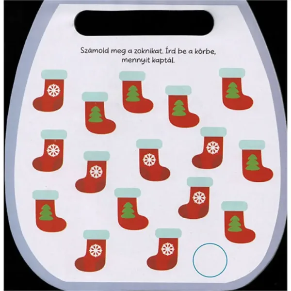 Коледен забавен работен тетрад изображение 2