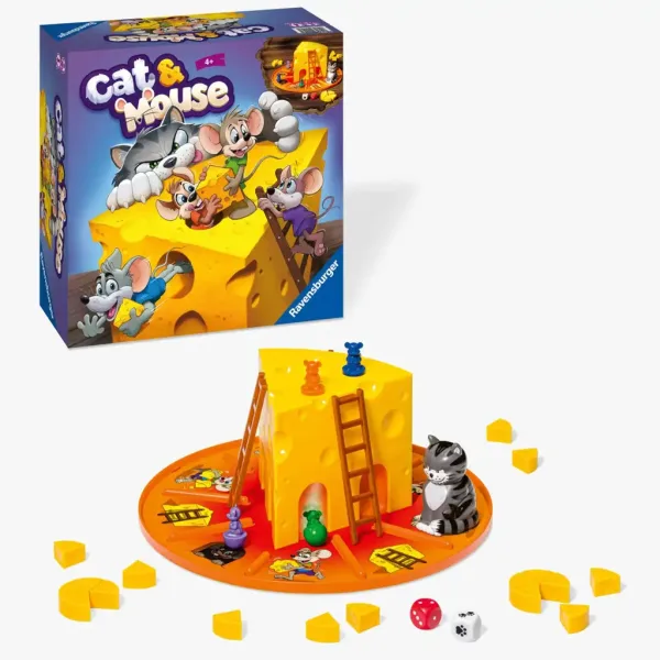 Котка и мишка настолна игра - Ravensburger изображение 2