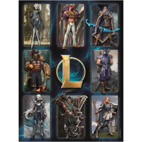 League of Legends: Герои HQC пъзел 500бр - Clementoni изображение 2
