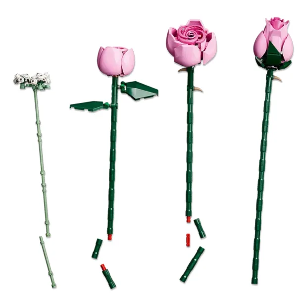 LEGO® Botanicals: Розов букет от рози (10374) изображение 5