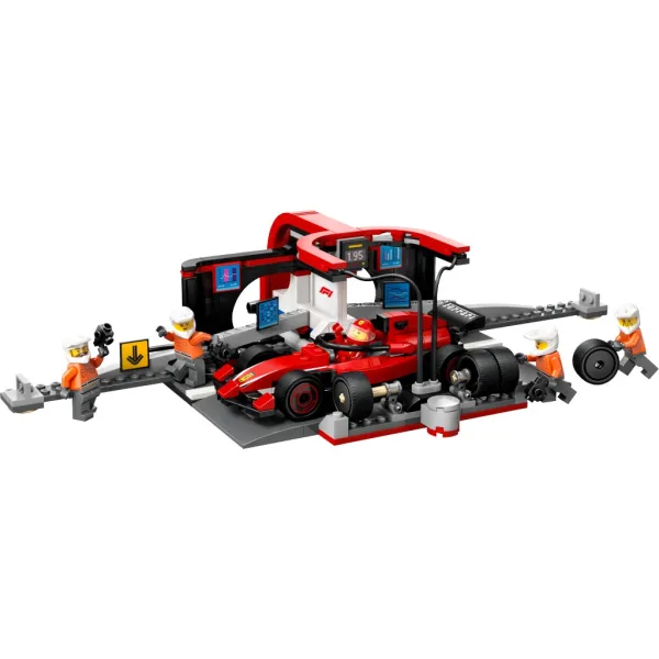 LEGO® City: F1® боксове и екип, с Ferrari автомобил (60443) изображение 2