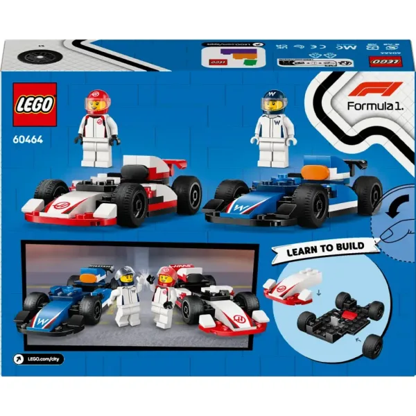 LEGO® City: F1® коли на Williams Racing и Haas F1® (60464) изображение 5