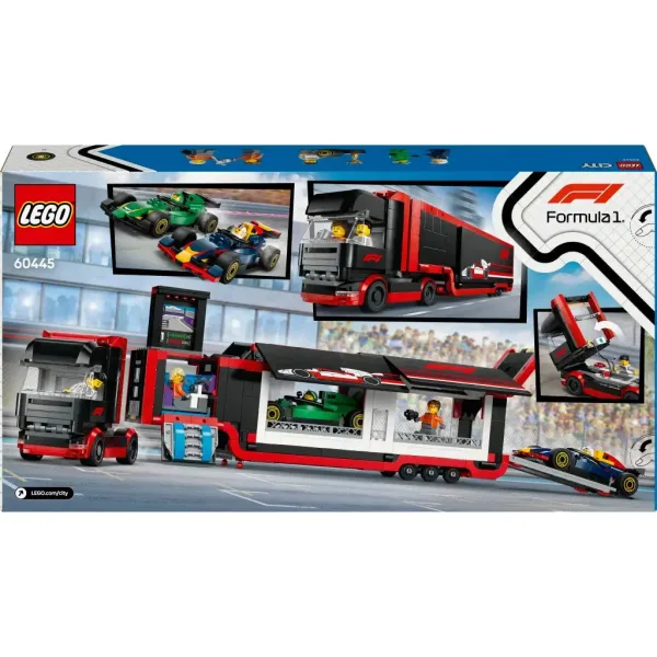 LEGO® City: F1® камион с RB20 и AMR24 F1® коли (60445) изображение 5