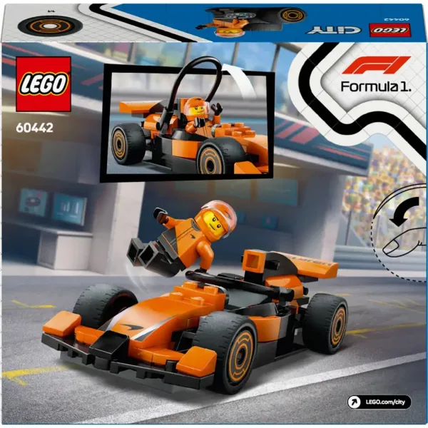 LEGO® City: F1® пилот с McLaren състезателен автомобил (60442) изображение 5