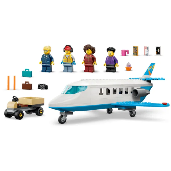 LEGO® City: Пътнически самолет (60492) изображение 5