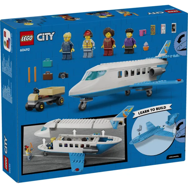 LEGO® City: Пътнически самолет (60492) изображение 7