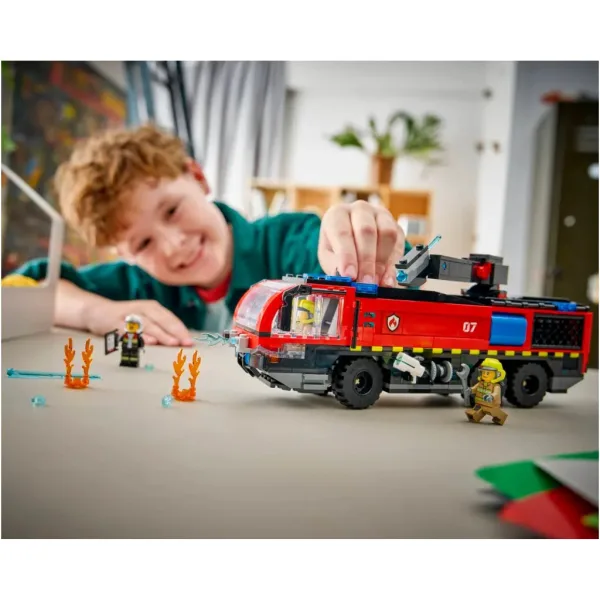 LEGO® City: Пожарна кола на летището (60499) изображение 5