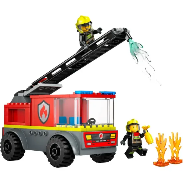 LEGO® City: Пожарна кола с стълба (60463) изображение 2