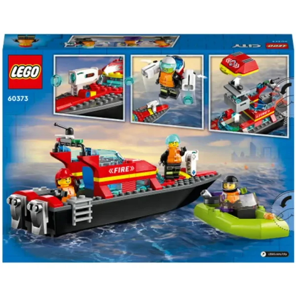 LEGO® City: Пожарна лодка (60373) изображение 2