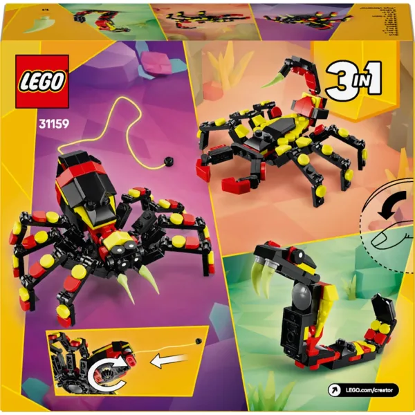 LEGO® Creator: Диви животни: С изненади паяк (31159) изображение 2