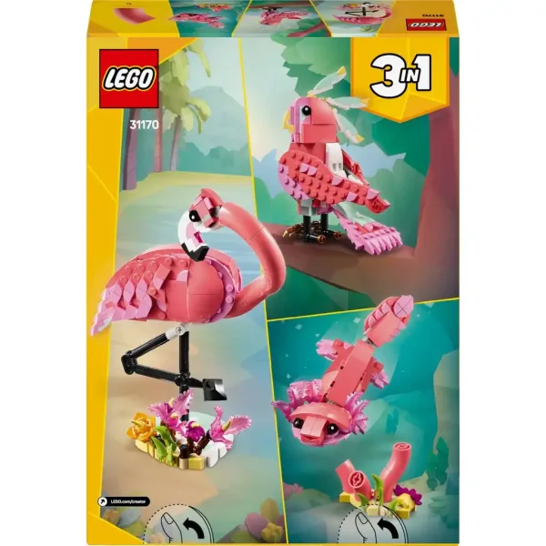LEGO® Creator: Диви животни: Розова фламинго (31170) изображение 2
