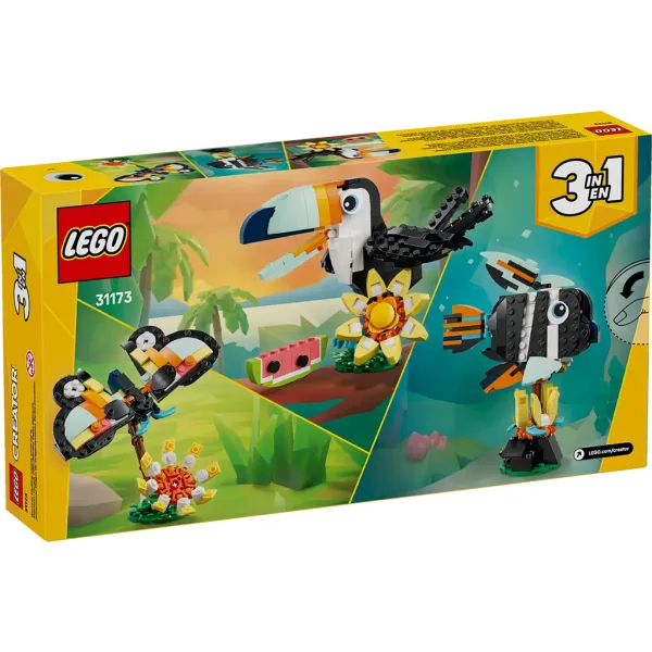 LEGO® Creator: Диви животни: Тропически тукан (31173) изображение 8