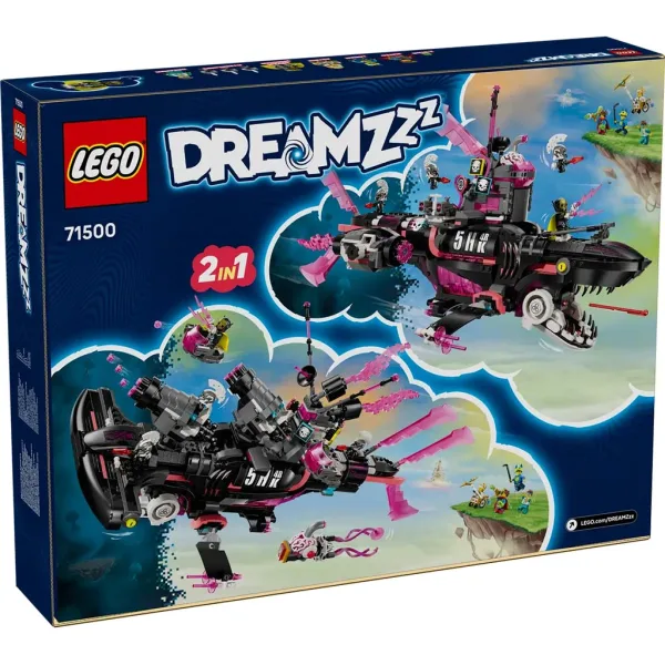LEGO® DREAMZzz: Кошмарна акула-подводница (71500) изображение 2
