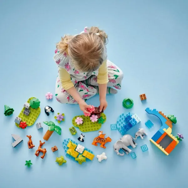 LEGO® DUPLO®: 3 в 1 семейства животни в дивата природа (10446) изображение 3