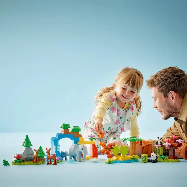 LEGO® DUPLO®: 3 в 1 семейства животни в дивата природа (10446) изображение 4