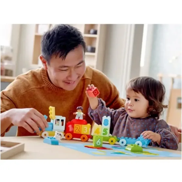 LEGO® DUPLO®: Влакче с числа - Научи се да броиш (10954) изображение 4