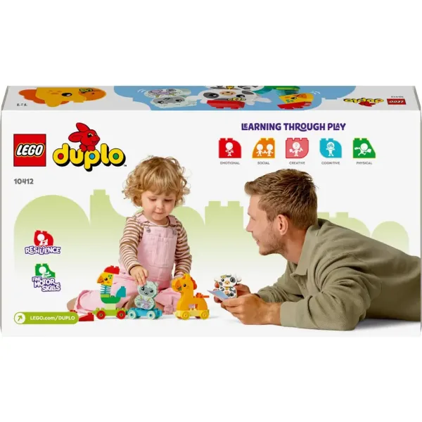 LEGO® DUPLO®: Животни в влака (10412) изображение 2