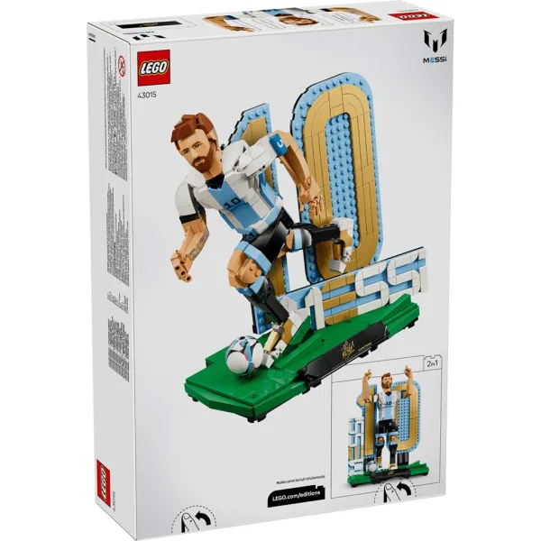 LEGO® Editions: Лионел Меси – Футболна легенда (43015) изображение 6