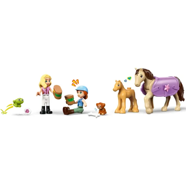 LEGO® Friends: Прицеп за коне и кончета (42695) изображение 4