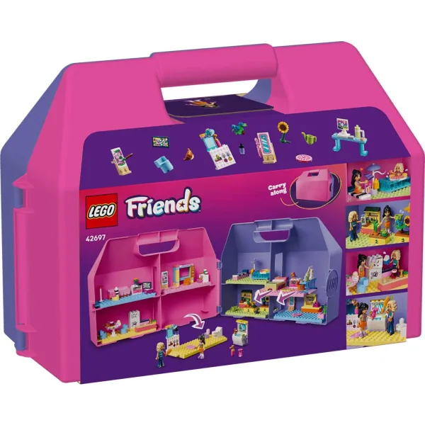 LEGO® Friends: Креативна, куфарна къща за кукли (42697) изображение 7