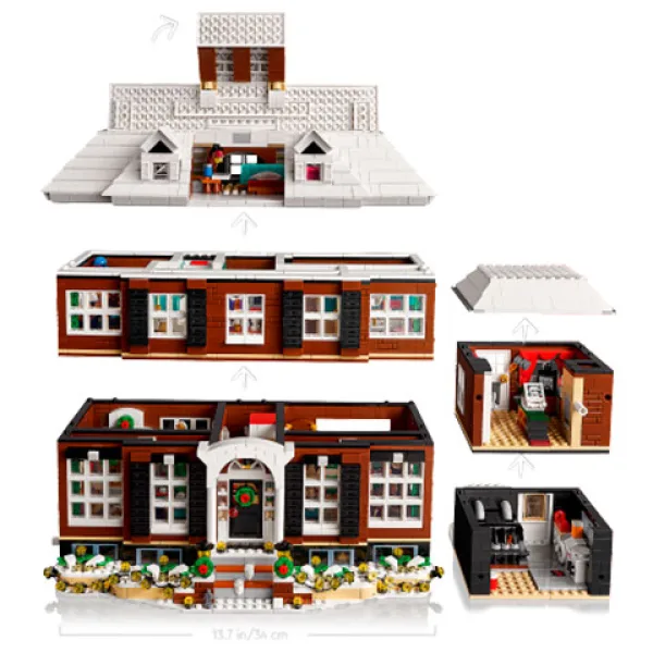 LEGO® Ideas: Сам вкъщи Reszkessetek betörők (21330) изображение 4