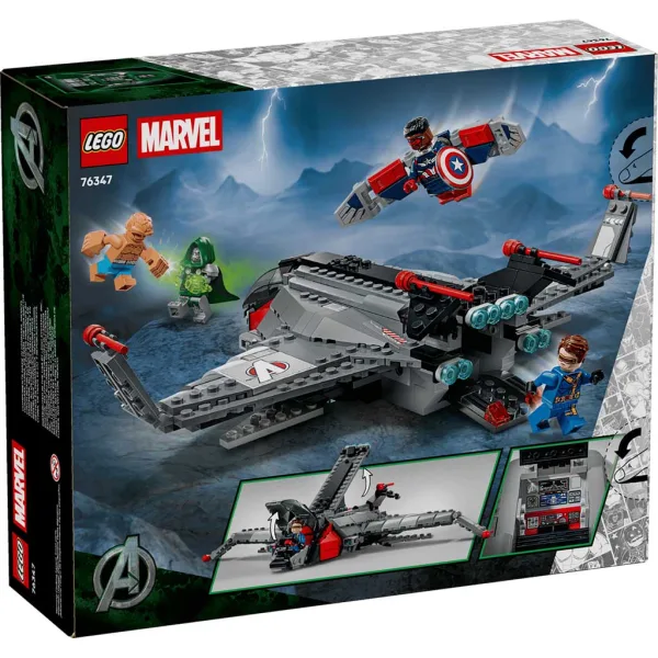 LEGO® Marvel: Отмъстителите: Събуждането на Доктор Дум Куинджет (76347) изображение 7