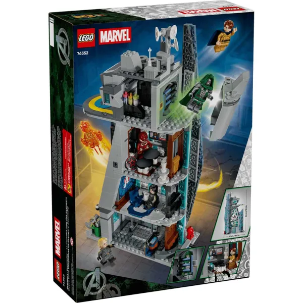 LEGO® Marvel: Отмъстителите: Събуждането на Доктор Дум Новата кула на Отмъстителите (76352) изображение 7