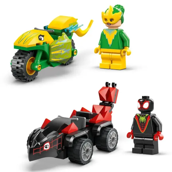 LEGO® Marvel: Spin и Electro - Преследване с динозавърския автомобил (11198) изображение 5