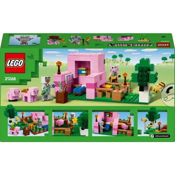 LEGO® Minecraft: Къщата на прасето (21268) изображение 2