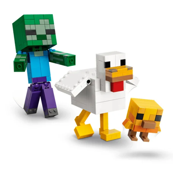LEGO® Minecraft: Пилешки жокей (21582) изображение 4
