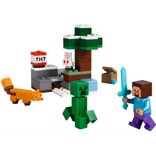 LEGO® Minecraft: Приключенията на Стив в тайгата (21583) изображение 2