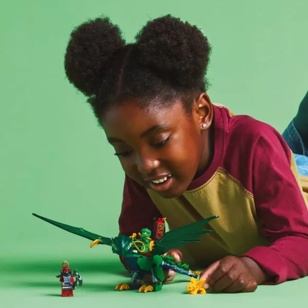 LEGO® Ninjago: Лойд зеленият, горски дракон (71829) изображение 4