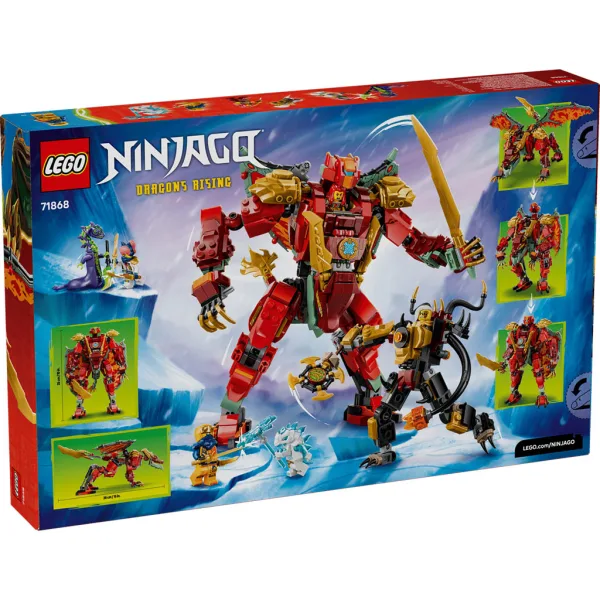 LEGO® Ninjago: Wyldfyre трансформиращ се дракон-робот (71868) изображение 10