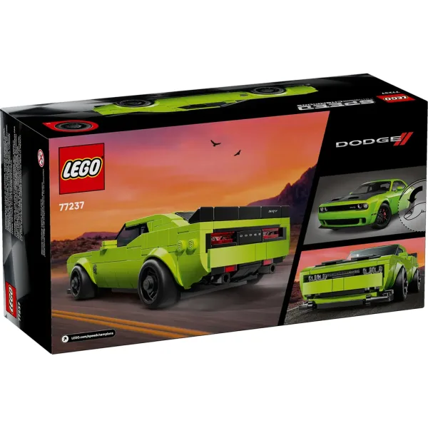 LEGO® Speed Champions: Dodge Challenger SRT Hellcat спортен автомобил (77237) изображение 7