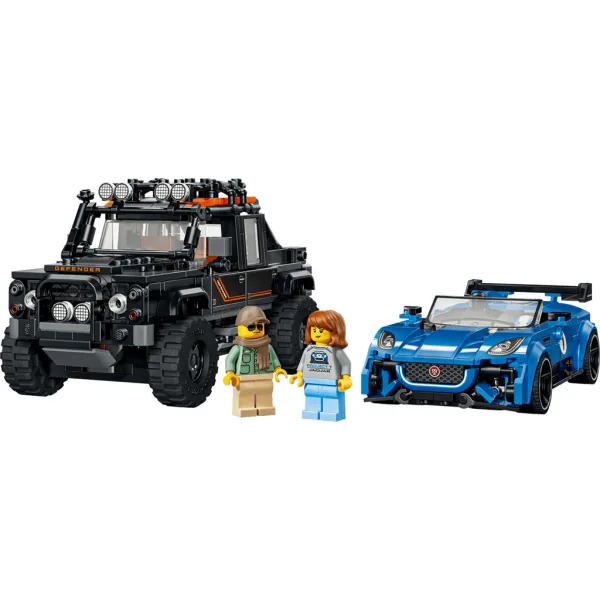 LEGO® Speed Champions: Jaguar Project 7 и Land Rover Defender (77264) изображение 2
