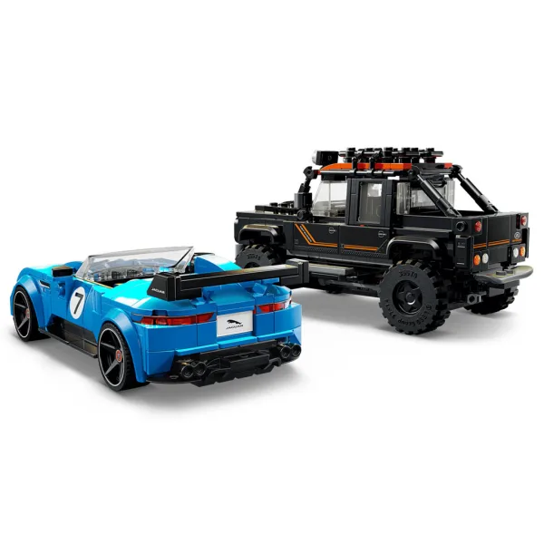 LEGO® Speed Champions: Jaguar Project 7 и Land Rover Defender (77264) изображение 5