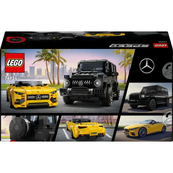 LEGO® Speed Champions: Mercedes-AMG G 63 и Mercedes-AMG SL 63 (76924) изображение 2