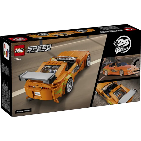 LEGO® Speed Champions: Смъртоносна надпревара Toyota Supra MK4 (77860) изображение 6