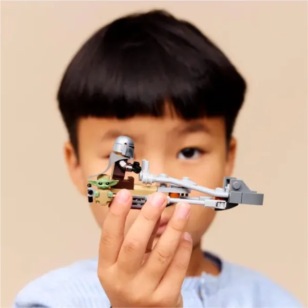 LEGO® Star Wars™: Спидър байкът на Мандалор и Грогу (75436) изображение 4