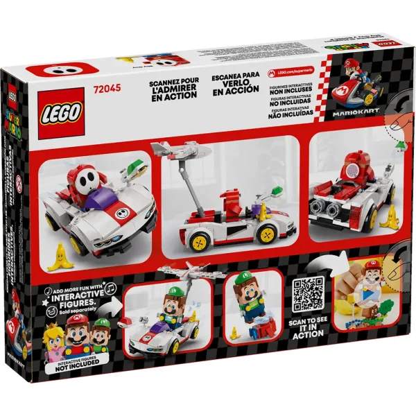 LEGO® Super Mario™: Mario Kart™ – Shy Guy и P-Wing (72045) изображение 8