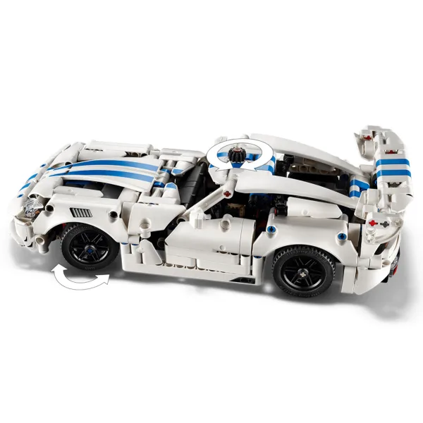 LEGO® Technic: Dodge Viper GTS-R спортен автомобил (42234) изображение 6