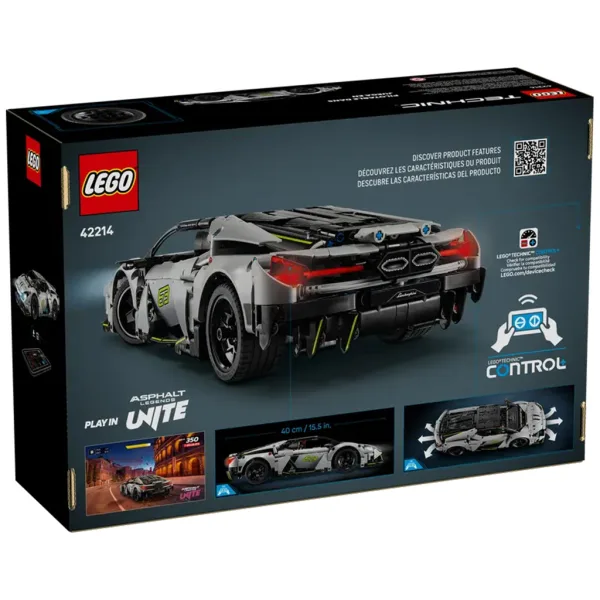LEGO® Technic: Lamborghini Revuelto суперспортен автомобил (42214) изображение 6