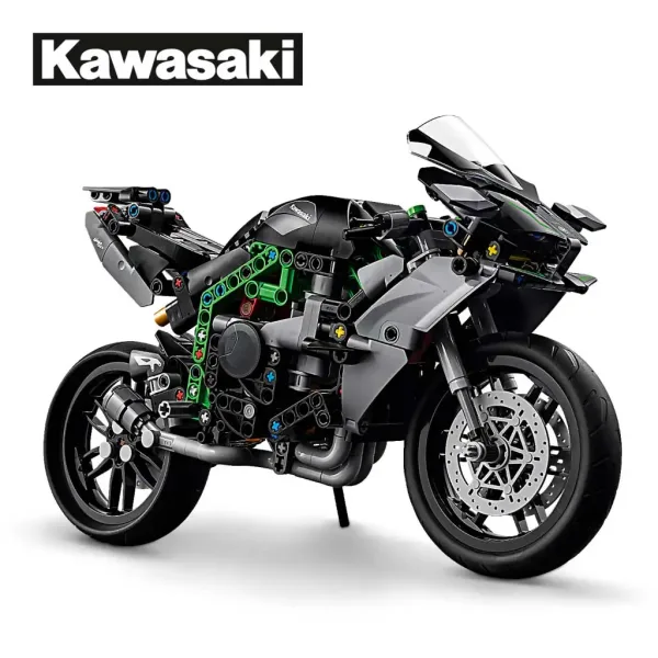 LEGO® Technic: Мотоциклет Kawasaki Ninja H2R (42170) изображение 4