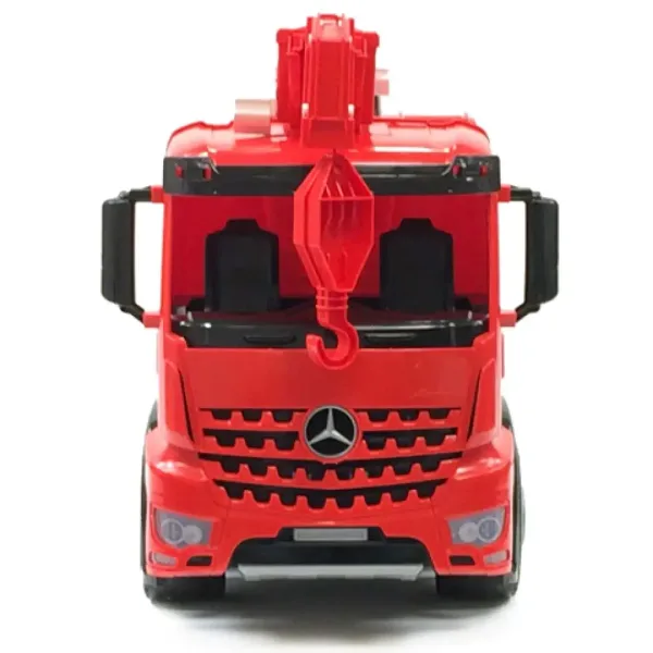 LENA: Mercedes-Benz Arocs гигантски кран пожарна кола 70см изображение 3