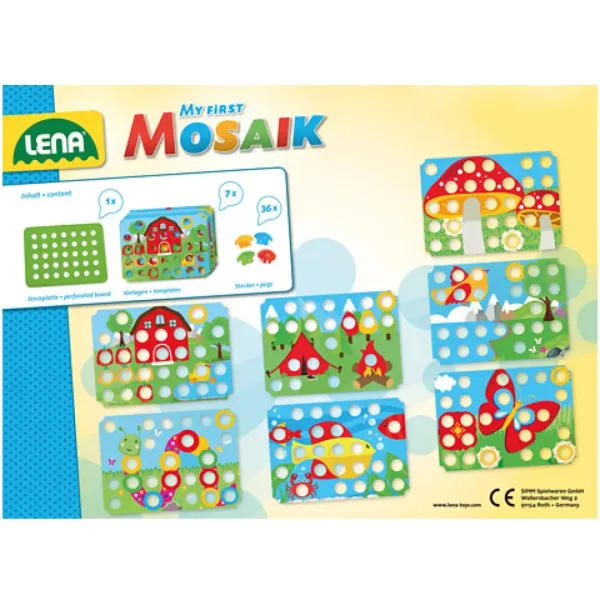 LENA: Мозайка Първият ми комплект за игра - Природа изображение 3
