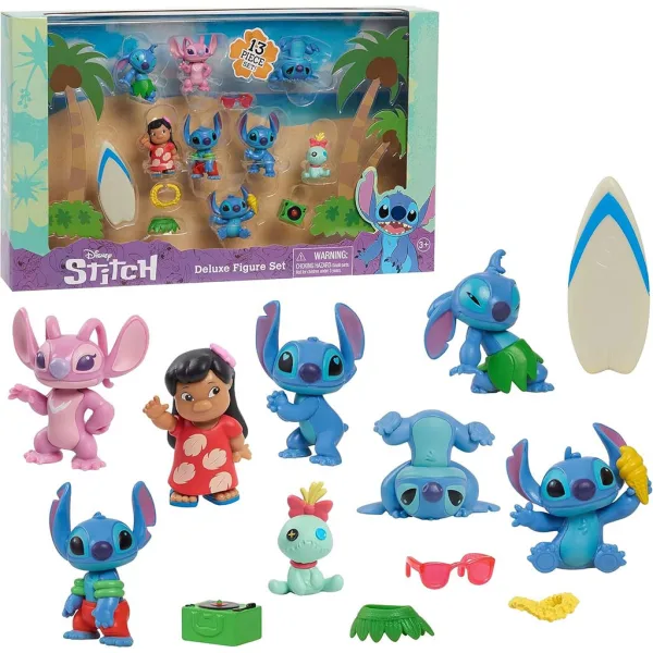Lilo & Stitch делукс фигурен комплект 11 части изображение 2