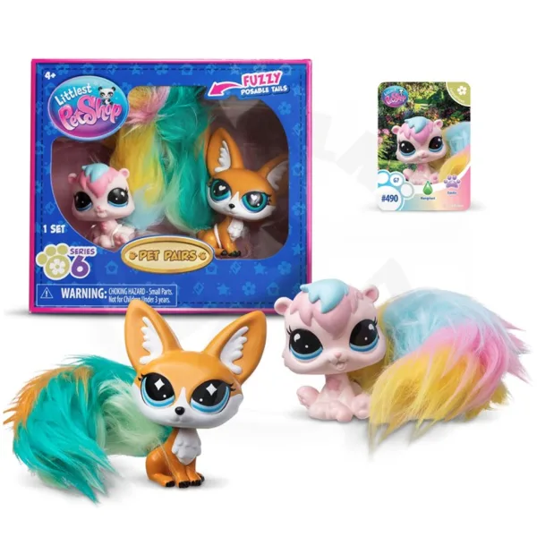 Littlest Pet Shop Pet Pairs комплект фигурки за домашни любимци – 6. серия изображение 2
